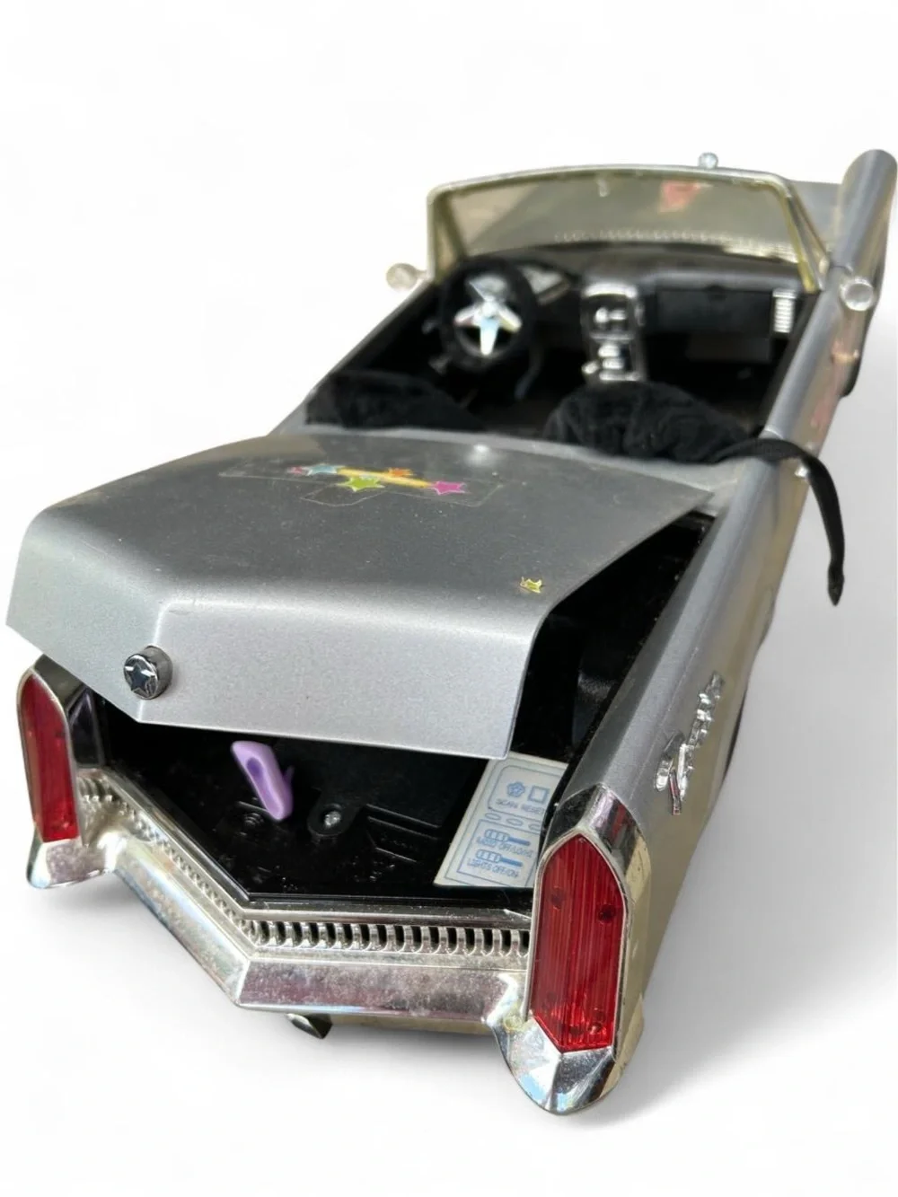 2002 MGA Bratz Cadillac Convertible RC Car Silver Y2K Glam Cruiser Millennial OS